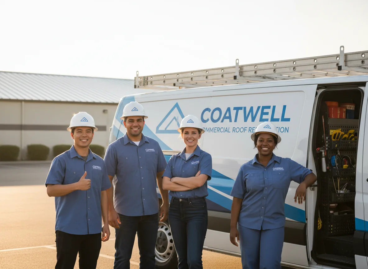 Commercial roof coating company in Karval, CO